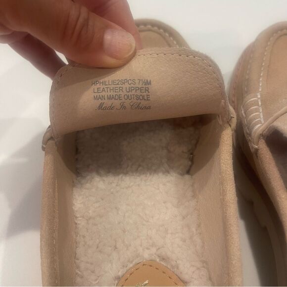 Donald Pliner Hillie Suede Sherpa Slide size 7.5 - Picture 5 of 8